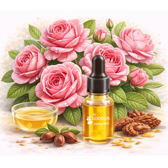 Rose Essential Oil 5% in Jojoba