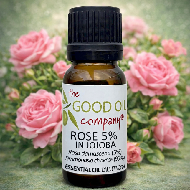 Rose Essential Oil 5% in Jojoba
